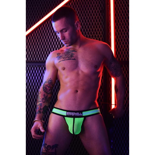 Jockstrap EXHIBIT Neon Groen