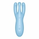 Klitoris-Stimulator verbunden Threesome 4 14cm Tiurquoise