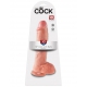 Dildo de Galo Rei XXL 20 x 5,4 cm Carne