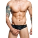 Anel de pénis Jockstrap DNGEON Preto