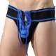 Jockstrap FETISH FOOTBALL MaleBascis Zwart-Blauw