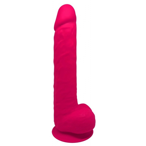 Dildo Silexd Modelo 1 - 15" - 28 x 6,4cm Pink