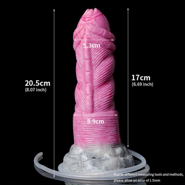 Squirting Silicone Dildo - 16 PINK