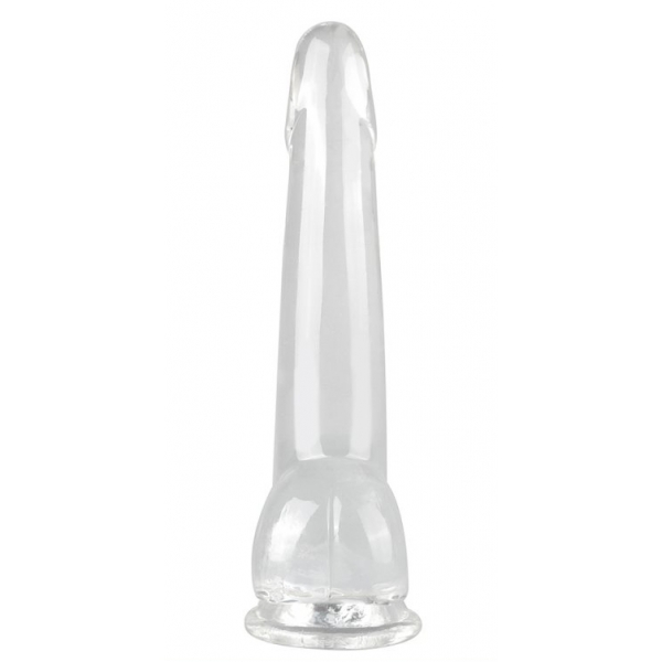 Consolador transparente CLEAR DONG XXL 20 x 5,5cm