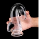 CLEAR DONG XXL transparante dildo 20 x 5.5cm