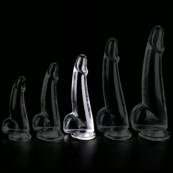 Dildo Clear Dong L 14 x 4,5cm