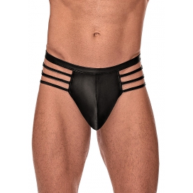 male power Thong CAGE MATTE Black