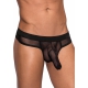 String mit Penishülle HOSE THONG Schwarz