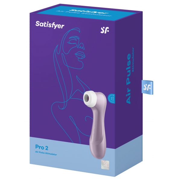 Estimulador de clítoris PRO 2 Satisfyer Morado