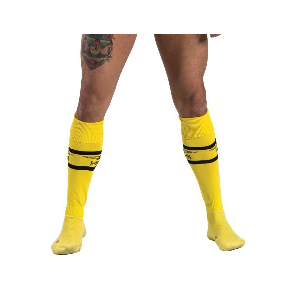 URBAN FOOTBALL SOCKS Yellow-Black