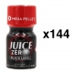  JUICE ZERO Etiqueta Negra 10mL x144