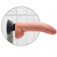 King Cock 22.85 cm. (9.00 inch) Vibrating Cock With Balls -
