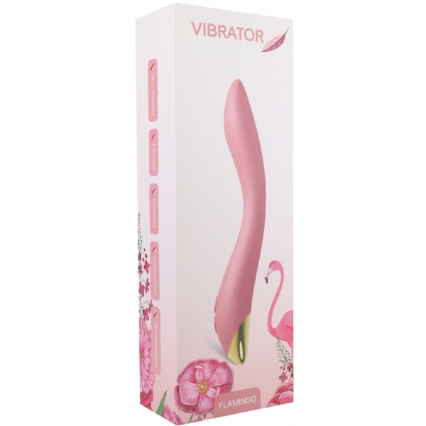 Flamingo G-spot Vibrator Rose
