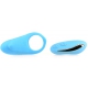 Shark Remote Control Silicone Cock Ring Blue