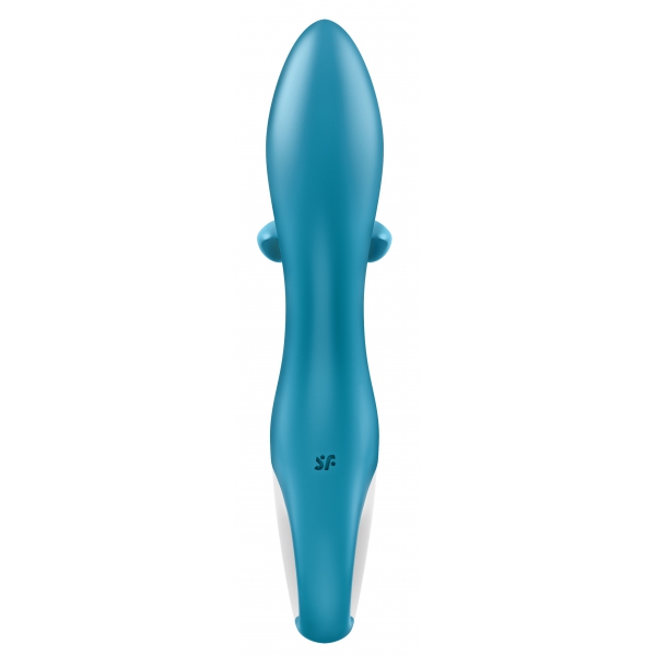 Vibro Rabbit EMBRACE ME Satisfator 20cm Azul