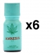 Popper AMNESIA CHANVRE 15ml x6