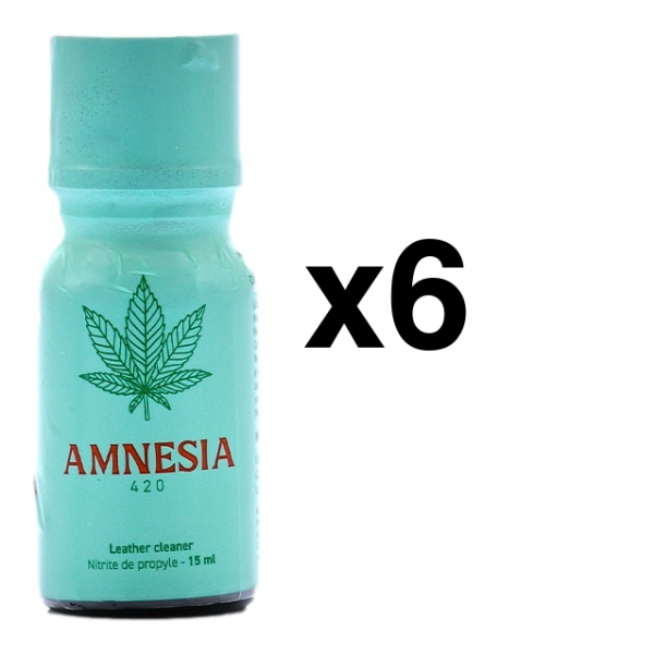 Popper AMNESIA CHANVRE 15ml x6