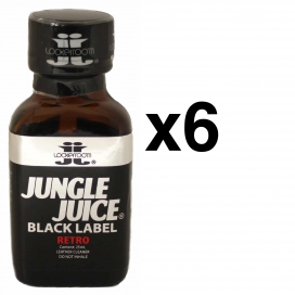 Locker Room  JUNGLE JUICE BLACK RETRO 25ml x6