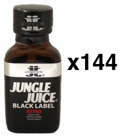 Locker Room JUNGLE JUICE ZWART RETRO 25ml x144