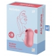 Stimulateur de clitoris COTTON CANDY Satisfyer Rose