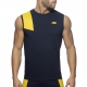 Tank top AD COTTON Navy