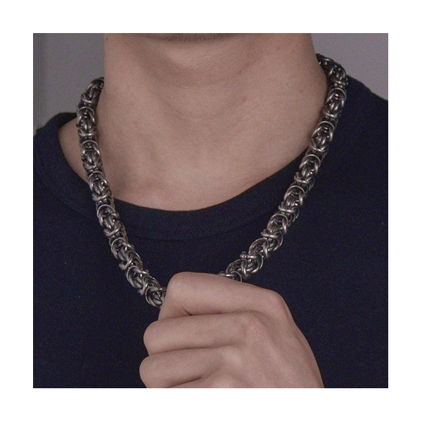 Collar de metal VINTAGE 60cm