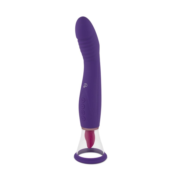 Klitoris- und G-Punkt-Stimulator Pleasure Pump 26cm