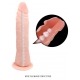 Solid bendable Dong, Suction base, TPR Material, Available Color: Fresh