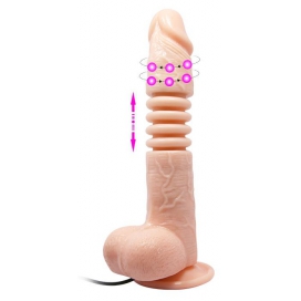 Vibrierender Stoßdildo Thunder Up 17 x 4cm