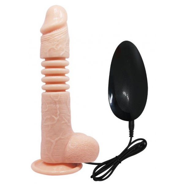 Vibrierender Stoßdildo Thunder Up 17 x 4cm