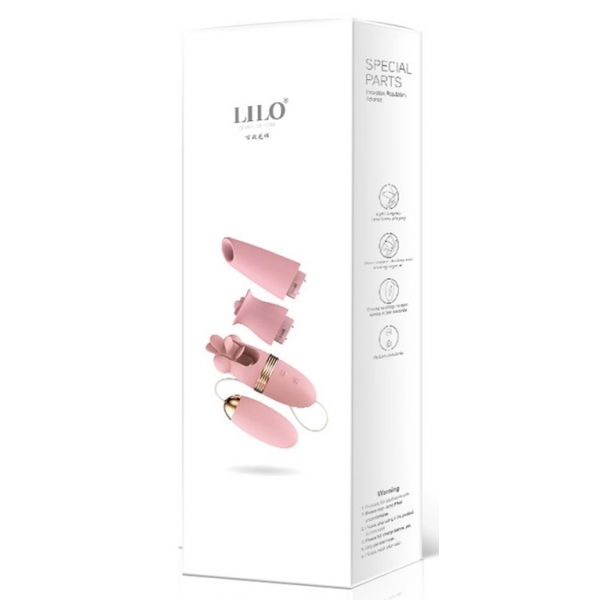 Kit di stimolazione clitoridea Lilo Magic 3 punte