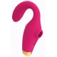 Dual Stimulation Suction Vibrator PINK