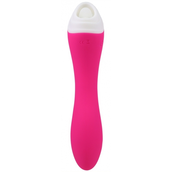 Licky Clitoris en G-Spot Stimulator 20cm Roze