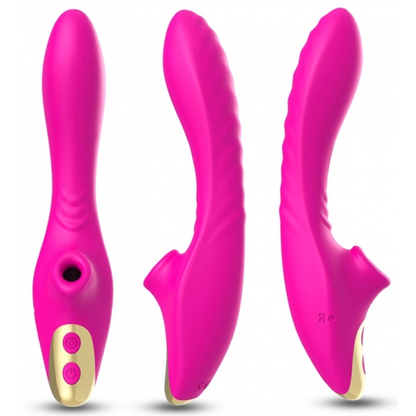 Dudu G-spot Vibrator With Suction Rose