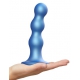 Plug Silicone Balls Strap-On-Me L 15 x 3.9cm Blau