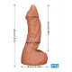 Dildo Monster Leviax S 16 x 4,5 cm