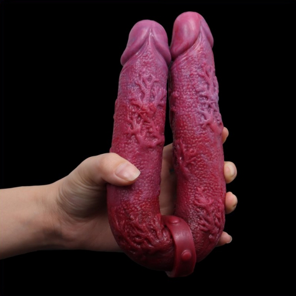 Dildo doppio Duo Freak 38 x 4 cm