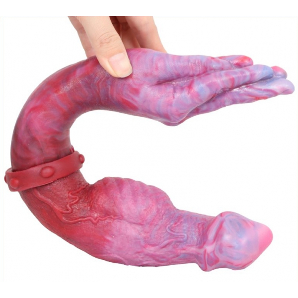 Doppio Dildo Duo Hand Monster 42 x 6 cm