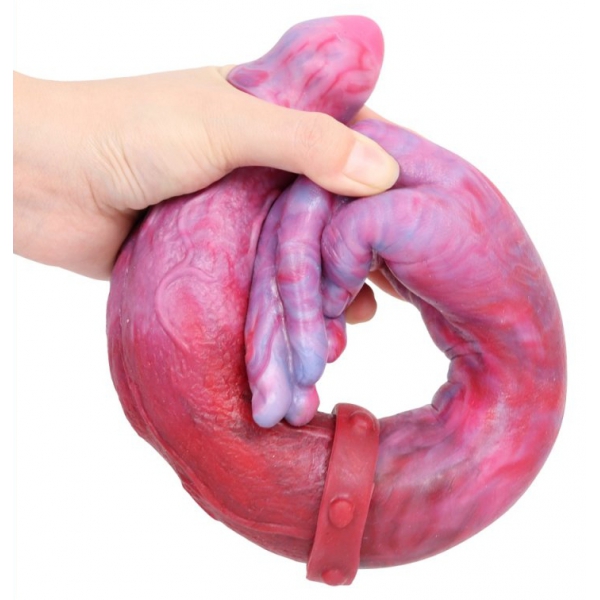 Doppio Dildo Duo Hand Monster 42 x 6 cm