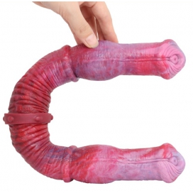 Duo Wolf dildo doppio 48 x 5cm