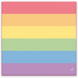Pride Items Rainbow paper towels x20