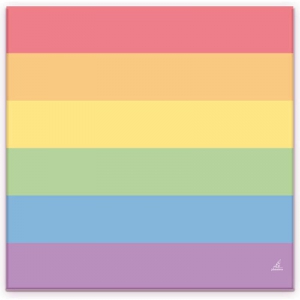 Pride Items Papierservietten Rainbow x20