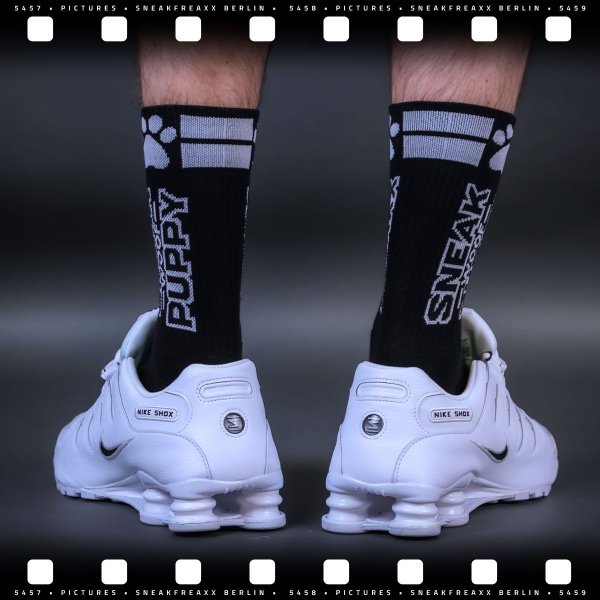 SNEAK PUPPY Socks Black-White