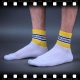 Niedrige Socken STINKY SOXX SHORT Weiß