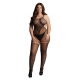 Grande Taille DUO NET Jumpsuit Black