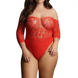 Le Désir CROTCHLESS Body Rojo