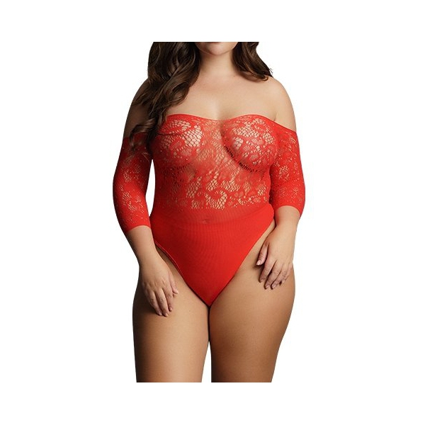 CROTCHLESS Body Rojo