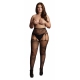 CROTCHLESS CUT-OUT Panty Negro