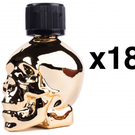 Popper GOLD SKULL 25mL x18