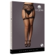 GARTERBELT Fishnet Suspender Belt Black